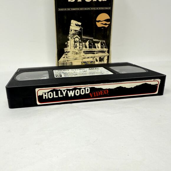 Hollywood Video Ghost Story Fred Astaire 1981 VHS Tape RARE Nostalgia VTG Movie - Picture 2 of 8